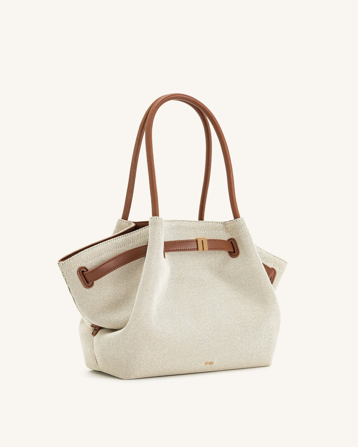 Bolsa Tote Média Hana – Lona Marrom