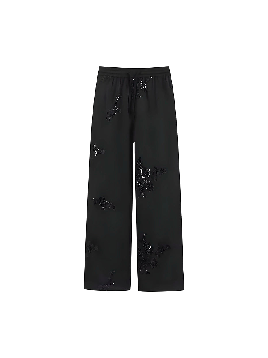Conjunto Eliza - Estampado com Flores - com Botões (Leve e Soltinho para o Verão)