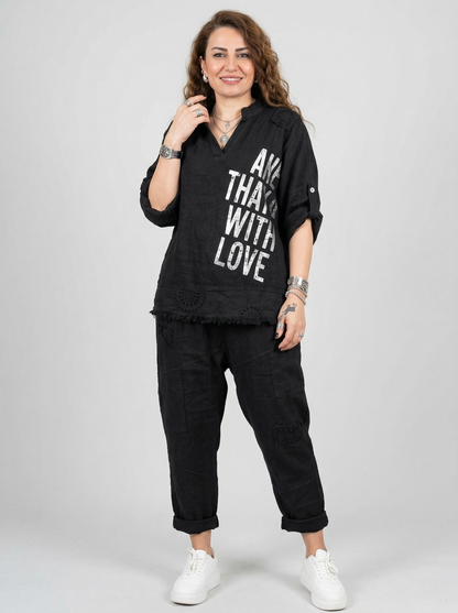 Conjunto Feminino Casual Estampado – Queridinho das Famosas (CONFORT V2)