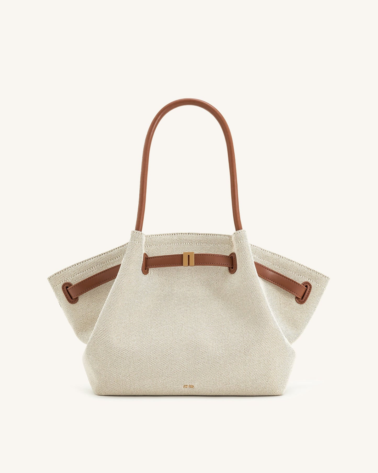 Bolsa Tote Média Hana – Lona Marrom