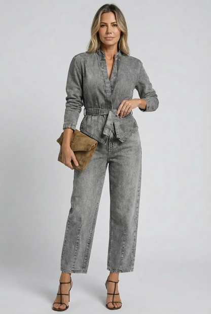 Conjunto Marlen - Jeans - (Queridinho das Blogueiras Europeias) MaxConfort