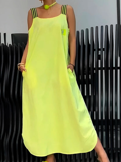 Vestido Belly - Longo Elegante com Bolsos - MaxConfort (A Mais queridinha das famosas)